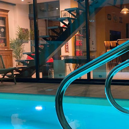 Loft Spa Reims-Fr 250M2 Privatifs, Piscine Interieure Chauffee, Spa Et Parking Exterior foto